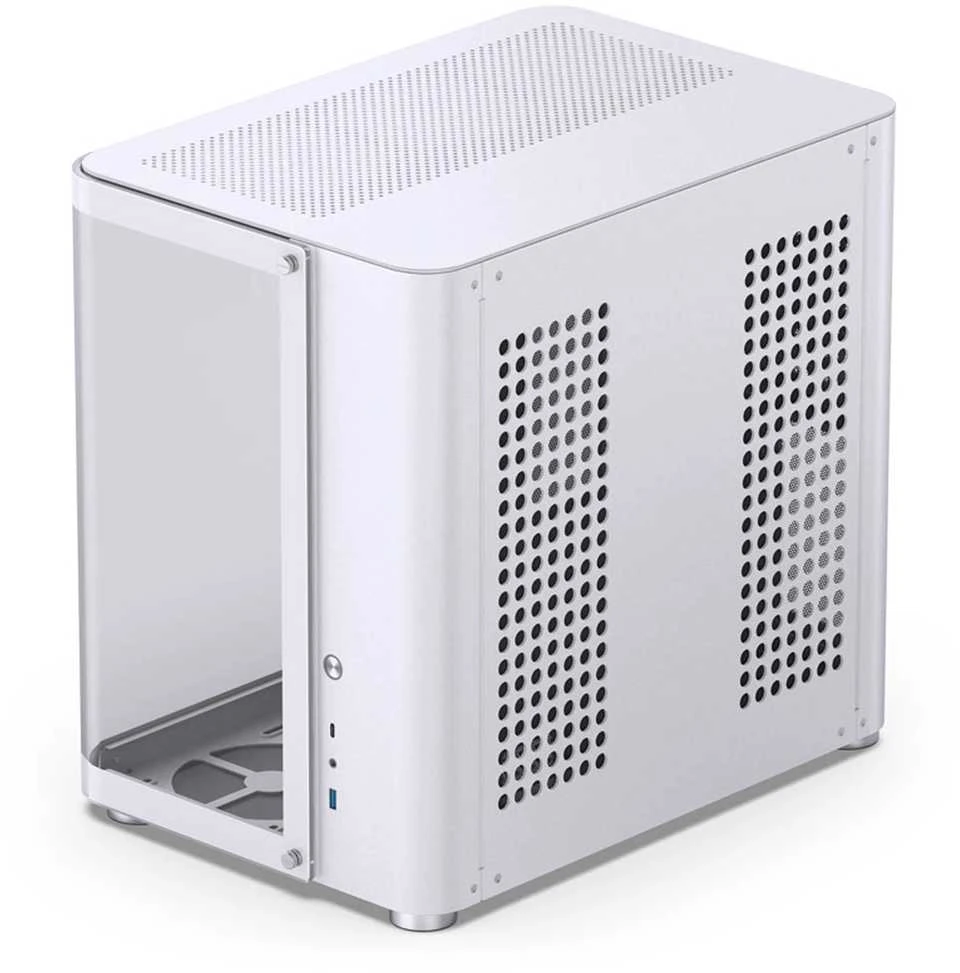 Jonsbo TK-2 2.0 Midi-Tower, Tempered Glass – baltos spalvos
