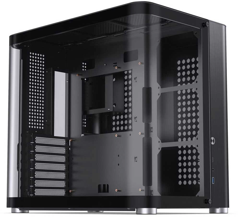 Jonsbo TK-2 2.0 Midi-Tower, Tempered Glass – juodos spalvos