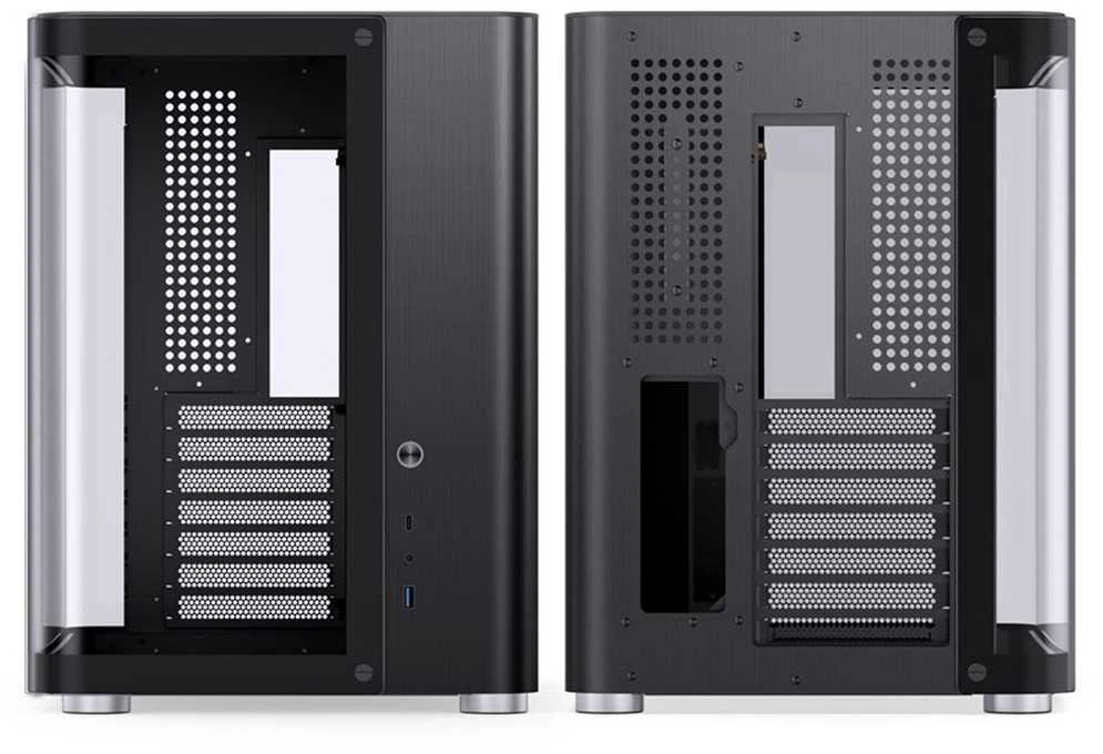 Jonsbo TK-2 2.0 Midi-Tower, Tempered Glass – juodos spalvos