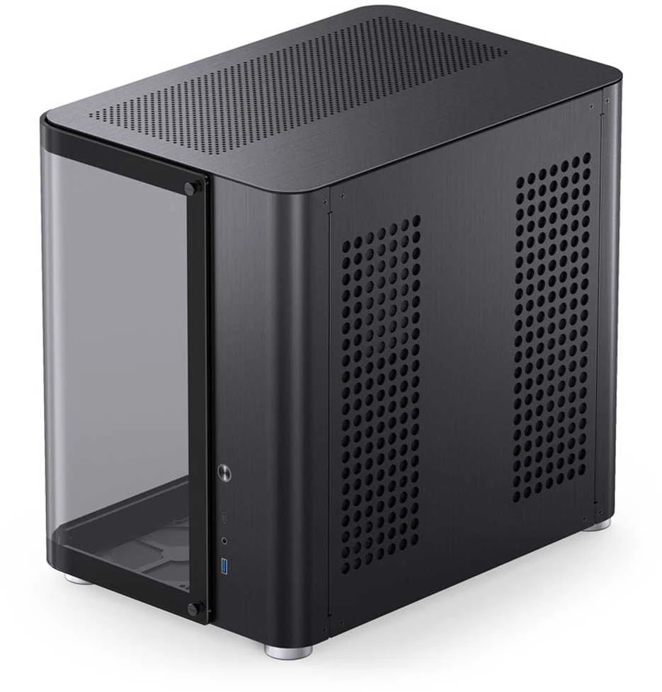 Jonsbo TK-2 2.0 Midi-Tower, Tempered Glass – juodos spalvos