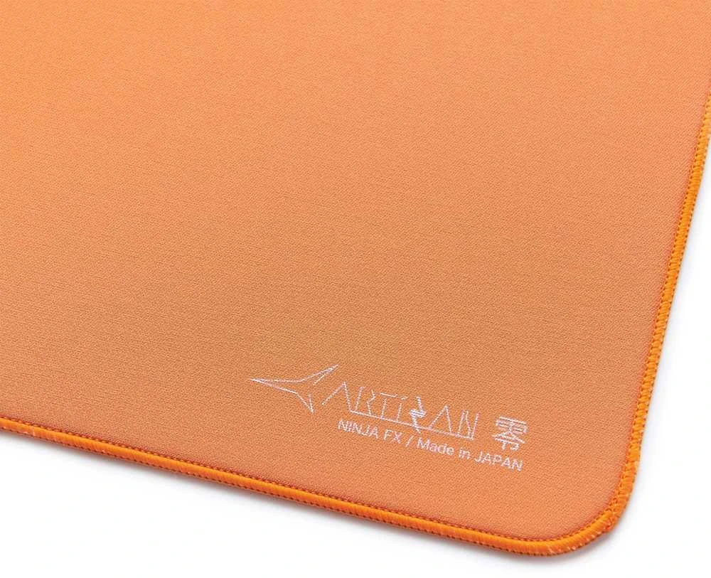 ARTISAN NINJA FX Zero Soft Pelės Kilimėlis | XL, Daidai Oranžinis