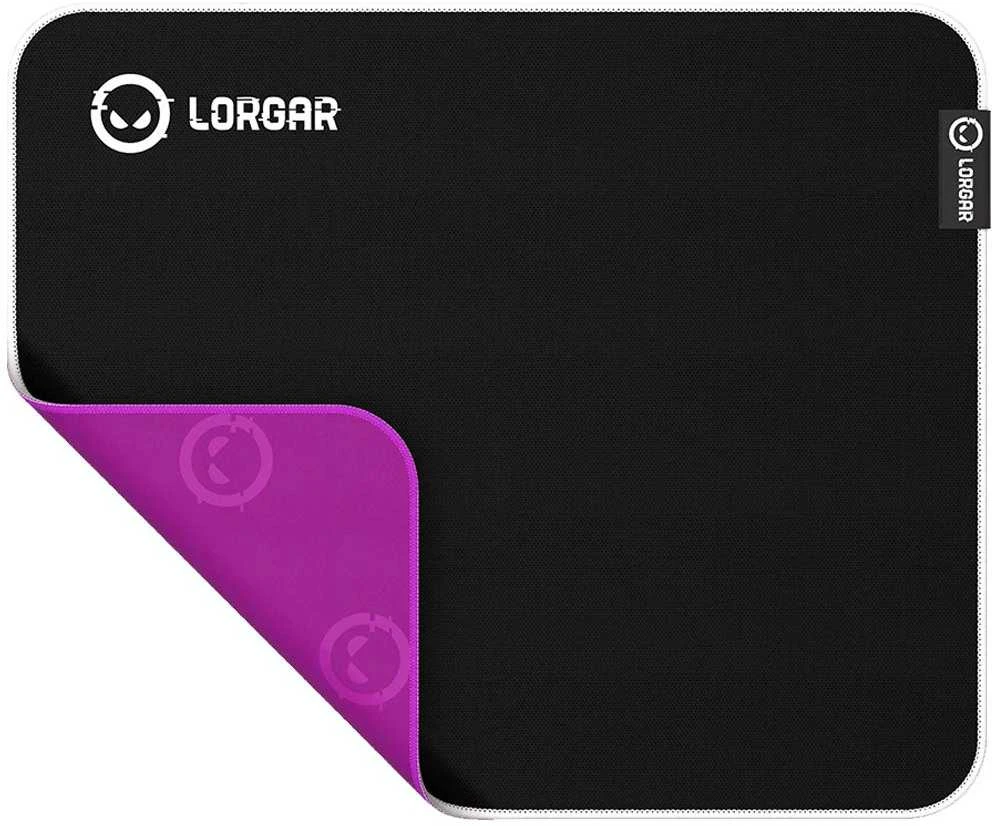 Lorgar Legacer 755, Pelės kilimėlis žaidimams, Ultra-gliding surface, Violetinė anti-slip rubber base, size: 500mm x 420mm x 3mm, weight 0.45kg