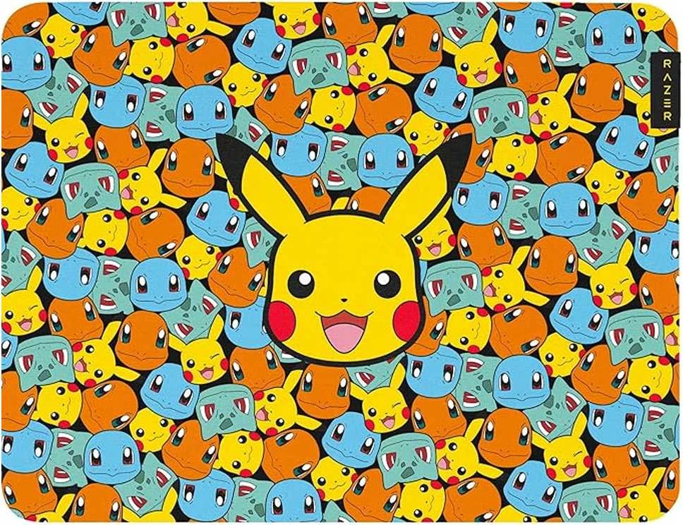 Razer Gigantus V2 Pelės kilimėlis žaidimams, Cloth – Pokémon Kanto Starters Edition, M