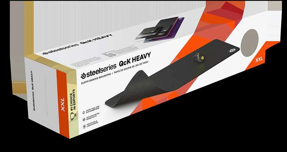 Medžiaginis kompiuterio pelės kilimėlis žaidimams SteelSeries QcK  XXL