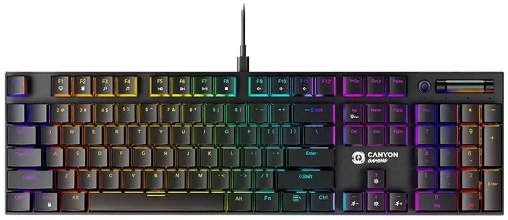 CANYON klaviatūra Cometstrike GK-55 EN Laidinė
