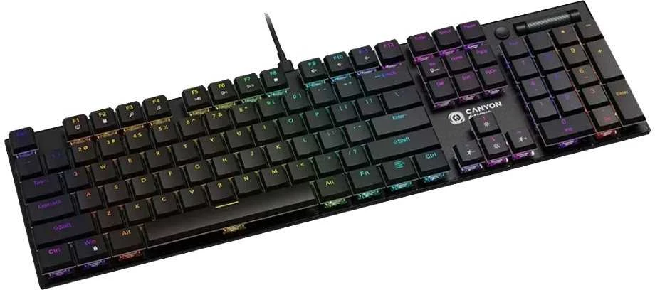 CANYON klaviatūra Cometstrike GK-55 EN Laidinė
