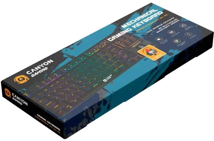 CANYON klaviatūra Cometstrike TKL GK-50 EN Laidinė