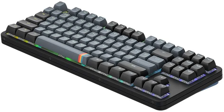 Klaviatūra Dark Project ALU87A Vidurnaktis, G3MS Cirkoninis jungiklis, RU