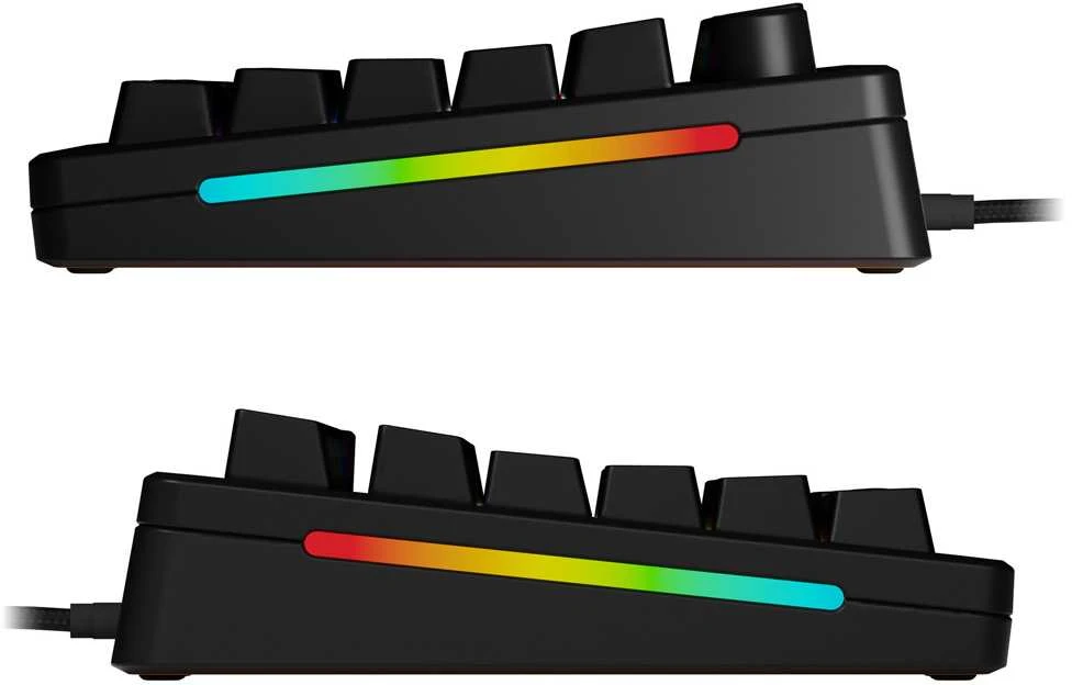 Glorious GMMK 3 HE 75 % Custom žaidimų klaviatūra – Pre-Built, ANSI US išdėstymas, Fox HE Switches, juodos spalvos