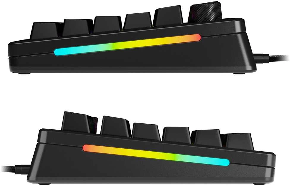 Glorious GMMK 3 Pro HE 75 % žaidimų klaviatūra – Pre-Built, ANSI US išdėstymas, Fox HE Switches, juodos spalvos