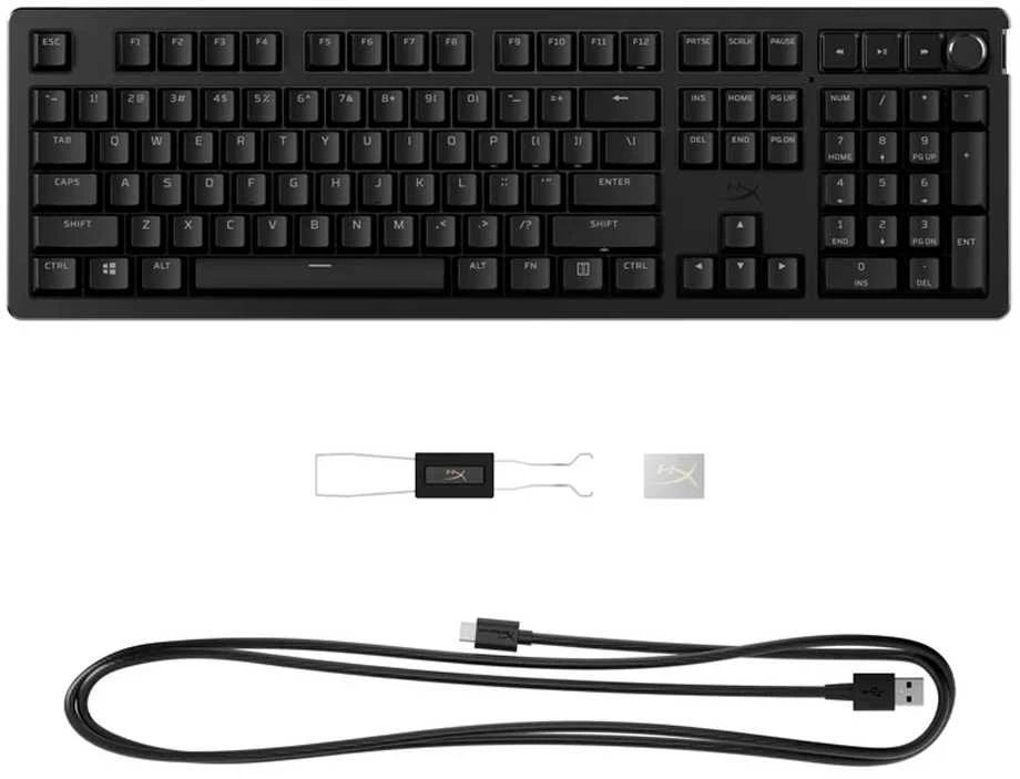 Hewlett Packard (HP) HP HyperX Alloy Rise žaidimų klaviatūra – JAV