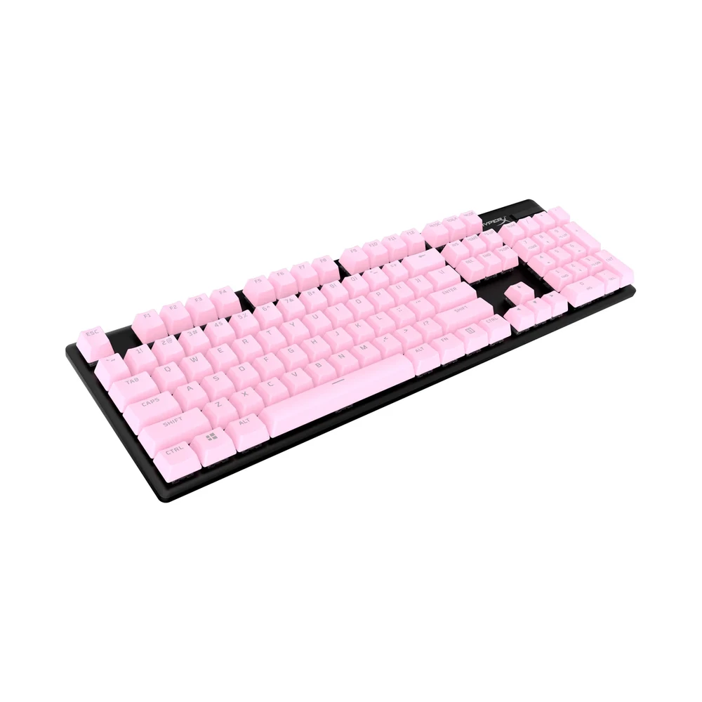 Pakaitiniai klavišai HyperX Full key Set Keycaps, rožinės spalvos