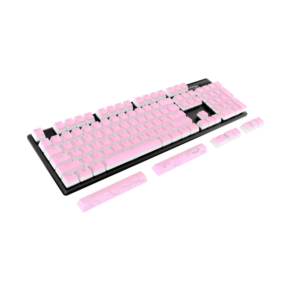 Klaviatūra Hewlett Packard (HP) HP HyperX Rožinė Pudding Keycaps 2-US