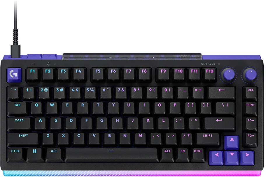 Klaviatūra LOGITECH G512 X 75 – JUODA – US INT'L – USB – EMEA28i-935