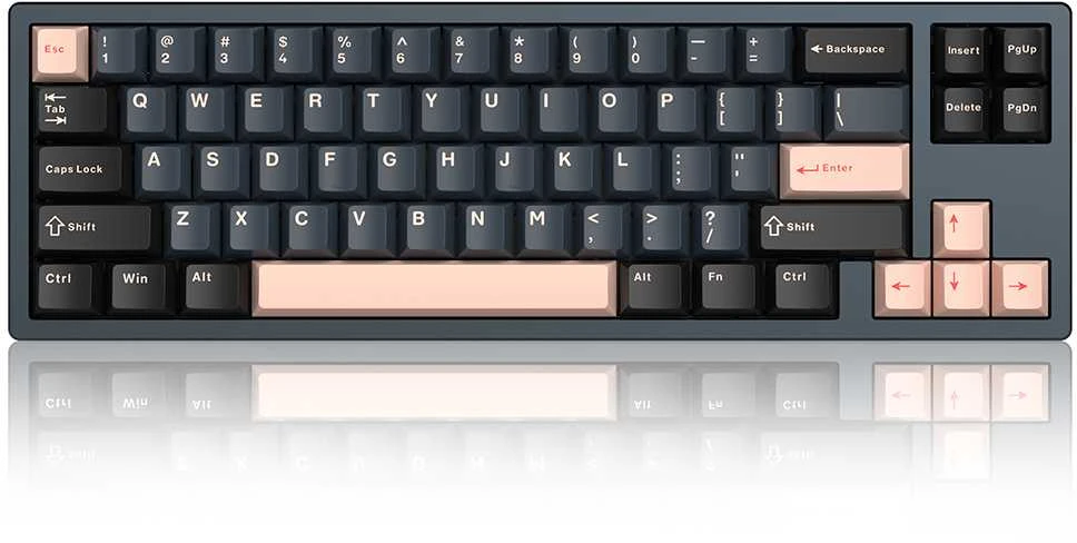 Klaviatūra Magegee Captain72 Royal Mėlyna, RGB, Fairy Rabbit Switch, US