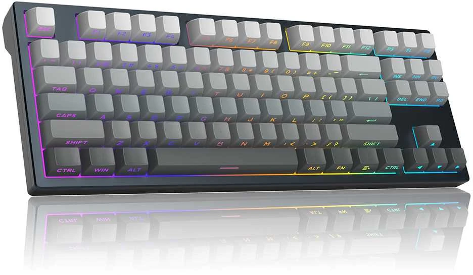 Klaviatūra Magegee Captain87 Dawn, RGB, Fairy Rabbit Switch, US