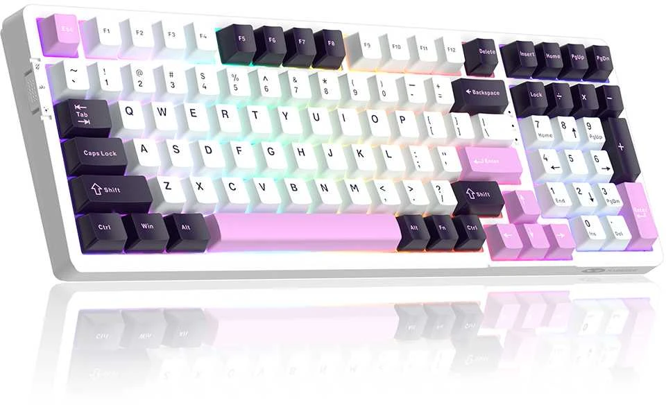 Klaviatūra Magegee Light100 Violetinė Jade, RGB, Violet Switch, US
