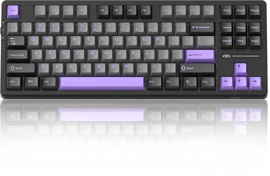 Klaviatūra Magegee Light87 Dark Violetinė, RGB, Mėlyna Whale Switch, US