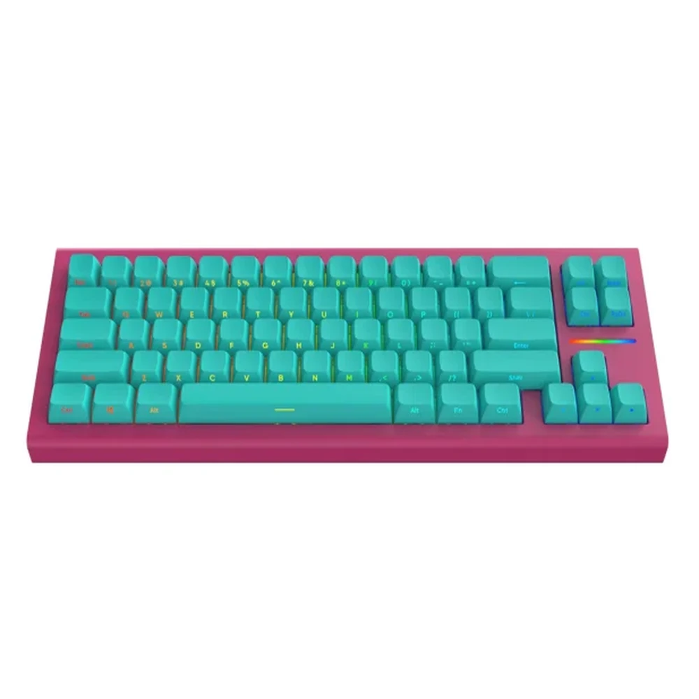 Klaviatūra Nubi NK68 HE Ice, G3MS Magnetite Ice Switch, US