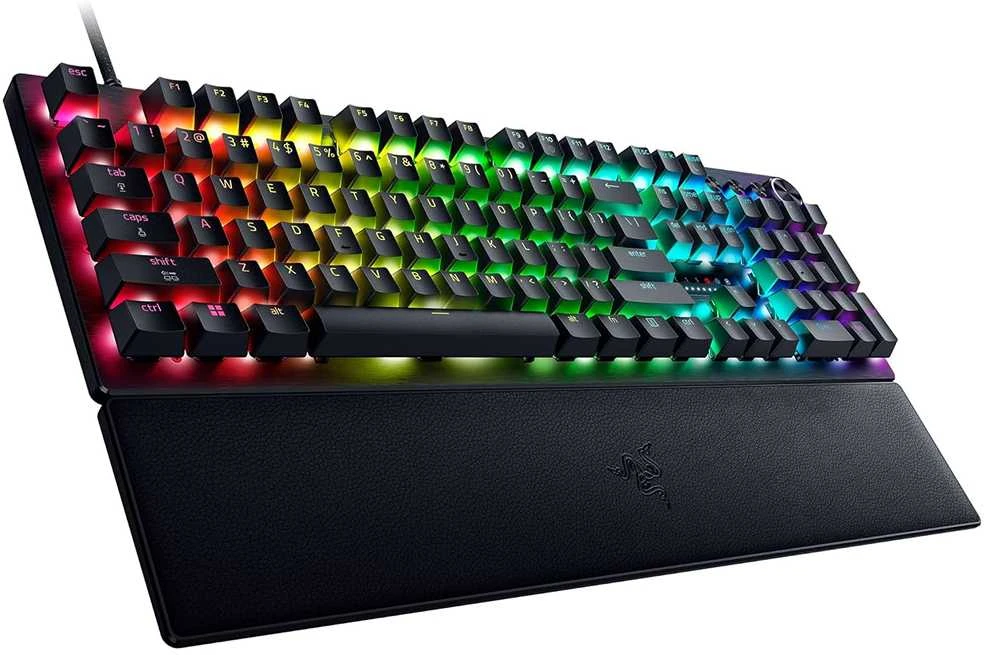 Razer Huntsman V3 Pro 8KHz | Klaviatūra žaidimams | su laidu | US | Razer Analog Optical Switch Gen-2 | Juodas
