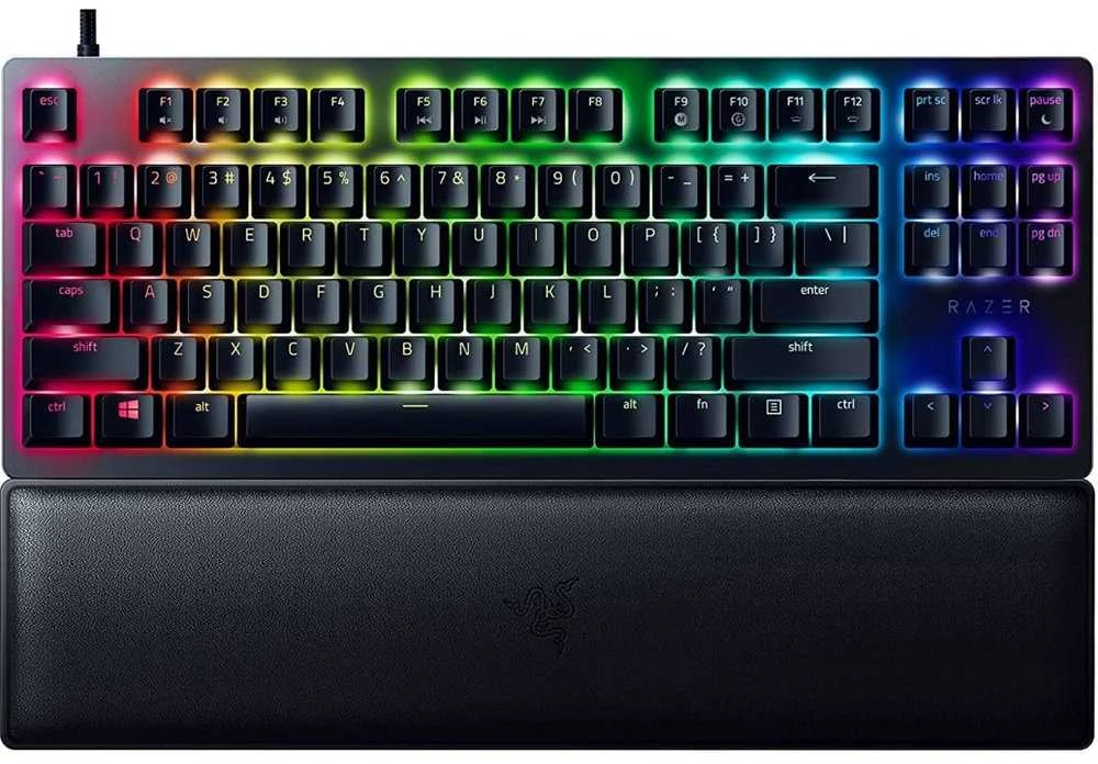 Razer | Huntsman V3 Pro Tenkeyless | RZ03-04980100-R3M1 | Klaviatūra žaidimams | su laidu | US | Analog Optical | Juodas