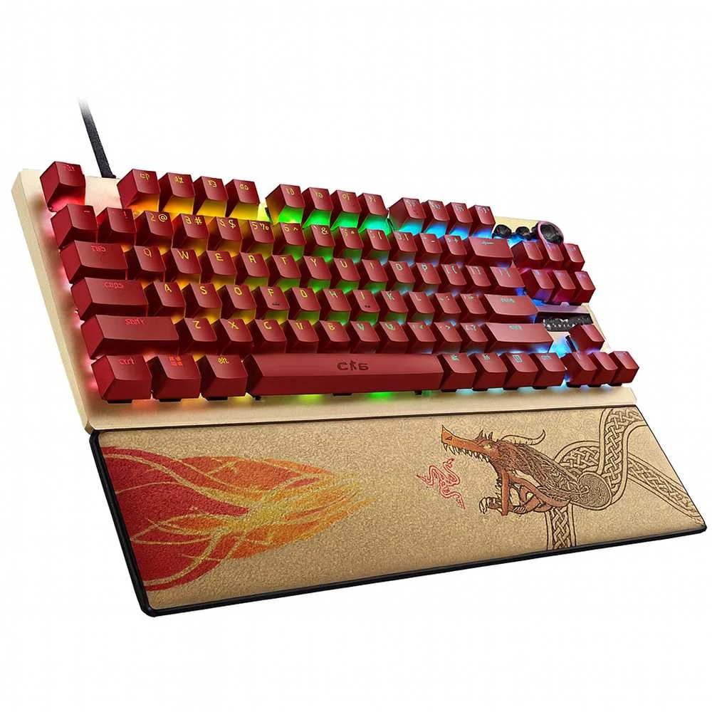 Razer Huntsman V3 Pro Tenkeyless | Klaviatūra žaidimams | su laidu | US | Razer Analog Optical Switch Gen-2 | Counter-Strike 2 Edition