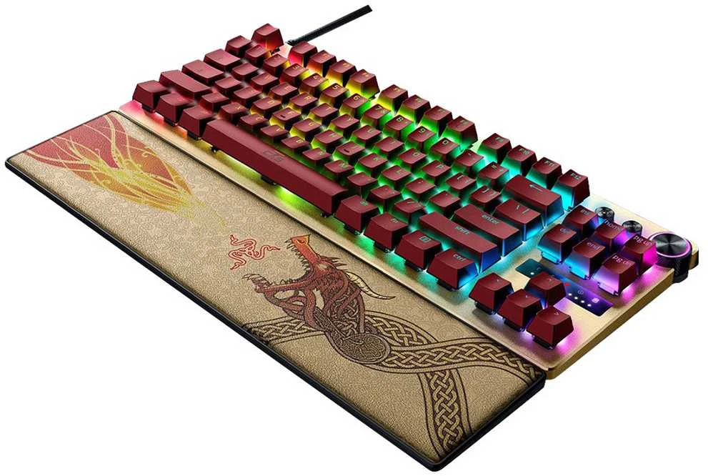 Razer Huntsman V3 Pro Tenkeyless | Klaviatūra žaidimams | su laidu | US | Razer Analog Optical Switch Gen-2 | Counter-Strike 2 Edition