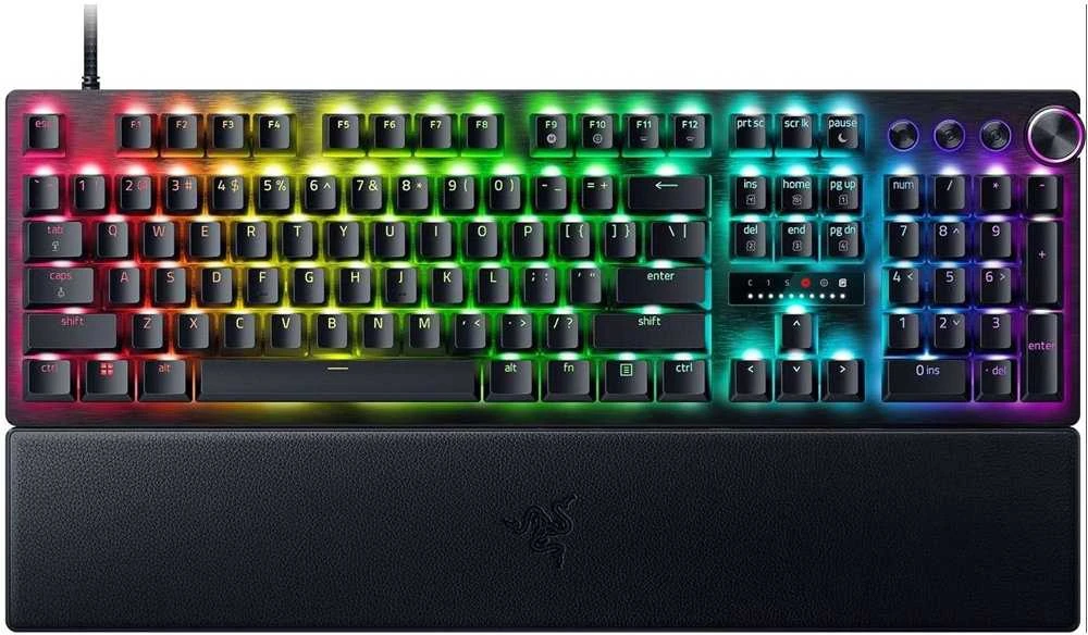 Razer | Huntsman V3 Pro | Klaviatūra žaidimams | su laidu | US | Analog Optical | Juodas