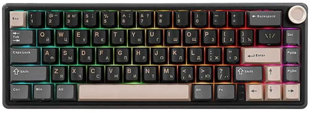 Klaviatūra ROYAL KLUDGE R65 Phantom, Chartreuse Switch, RU
