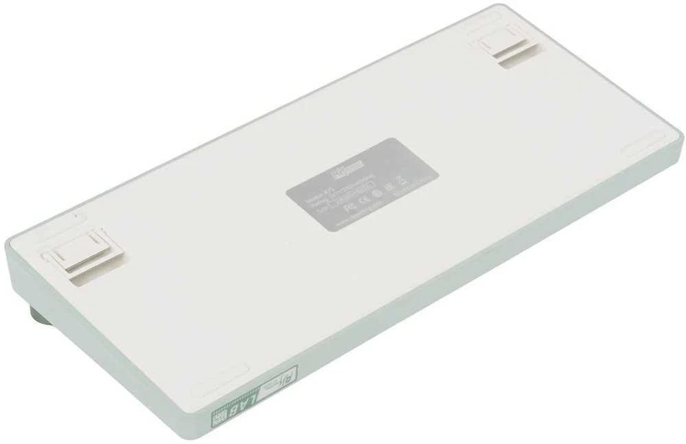 Klaviatūra ROYAL KLUDGE R75 Sky Cyan, K Sidabrinis Switch, RU