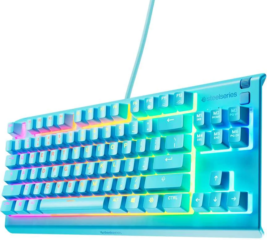 SteelSeries Apex 3 TKL | Klaviatūra žaidimams | su laidu | US | Aqua
