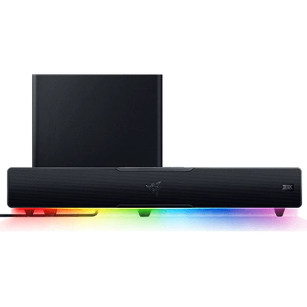 Kompiuterio kolonėlės Razer | Gaming Soundbar | Leviathan V2 | Bluetooth | Belaidė jungtis | Juodas
