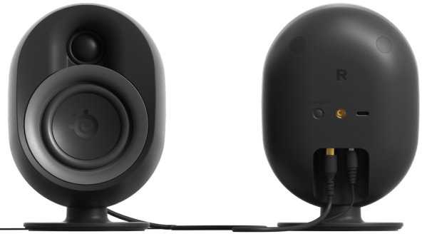 Kompiuterio kolonėlės SteelSeries Arena 9, Juodos spalvos