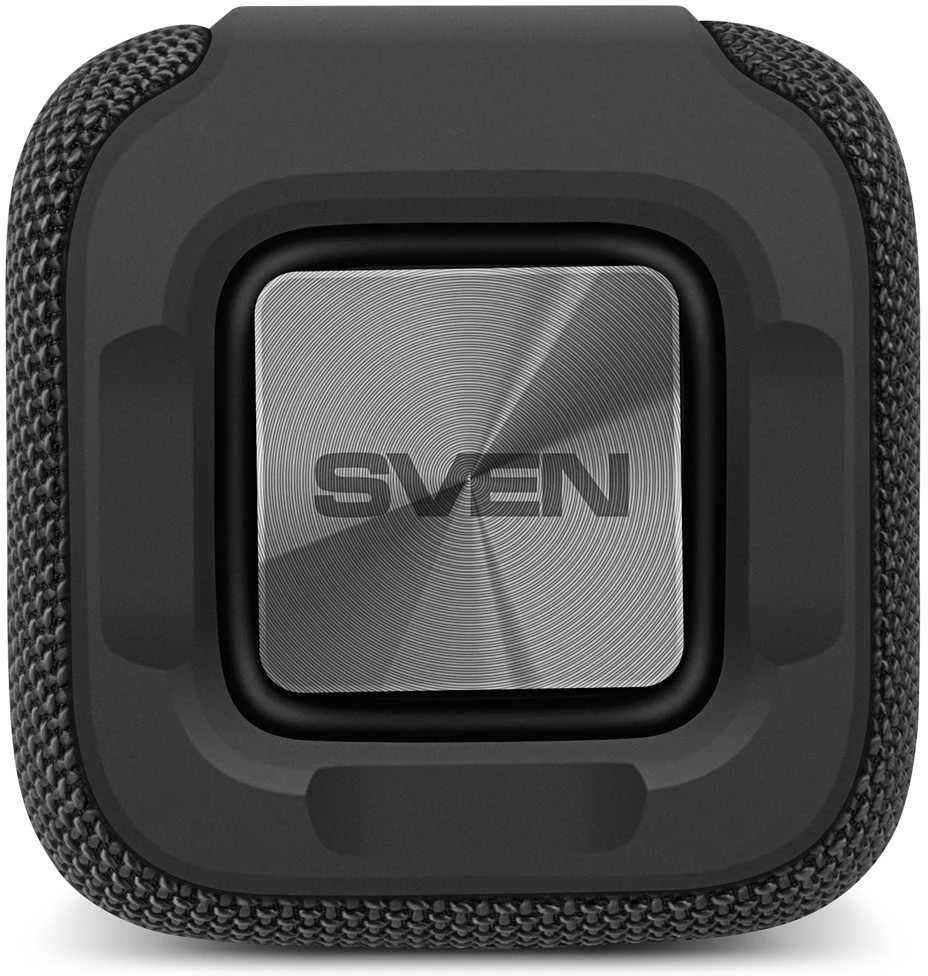 Speaker SVEN PS-205, juodas (12W, Atsparus vandeniui (IPx6), TWS, Bluetooth, FM, USB, Micro SD, 1500mA*h); SV-019761