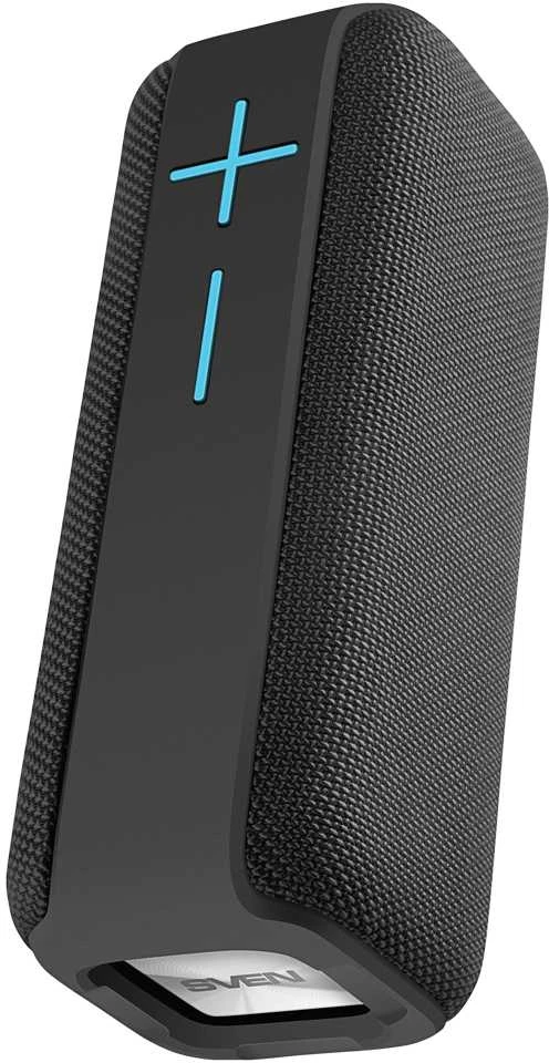 Speaker SVEN PS-205, juodas (12W, Atsparus vandeniui (IPx6), TWS, Bluetooth, FM, USB, Micro SD, 1500mA*h); SV-019761