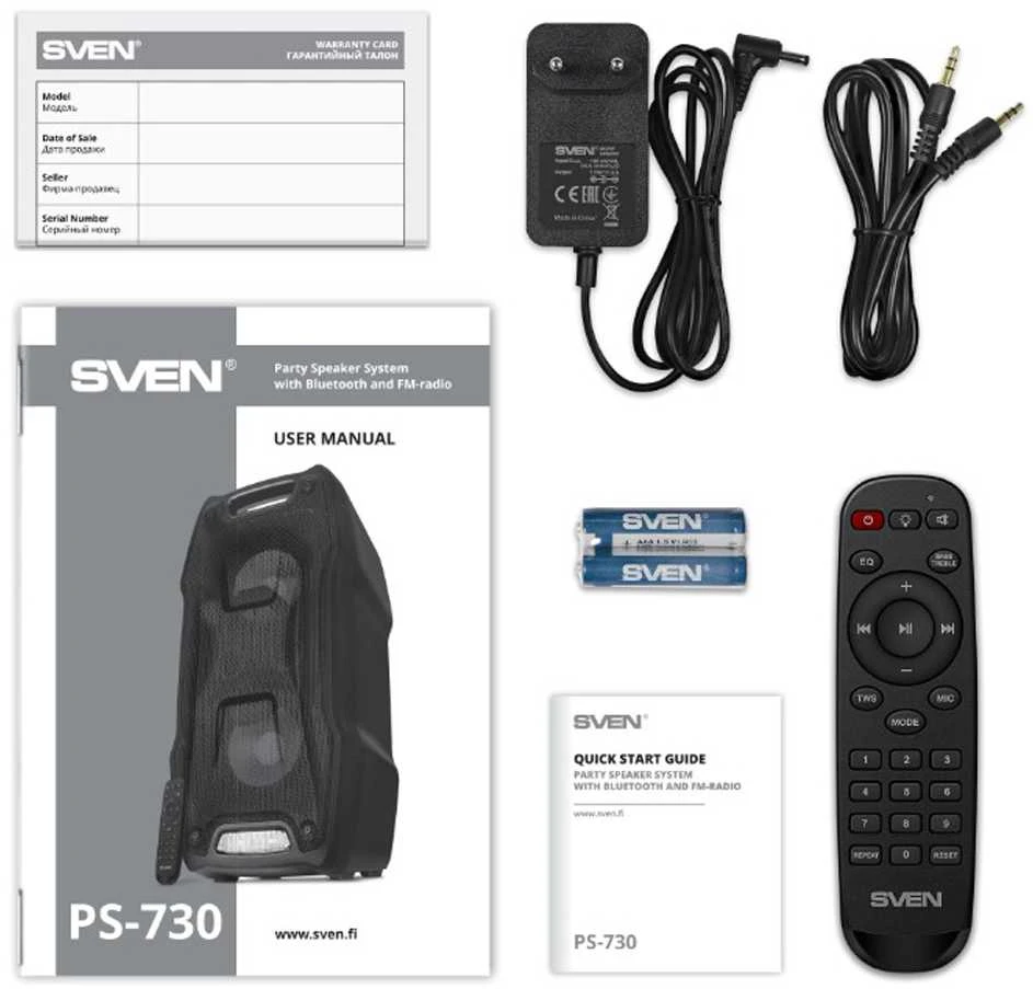 Sven PS-730 100W nešiojama kolonėlė