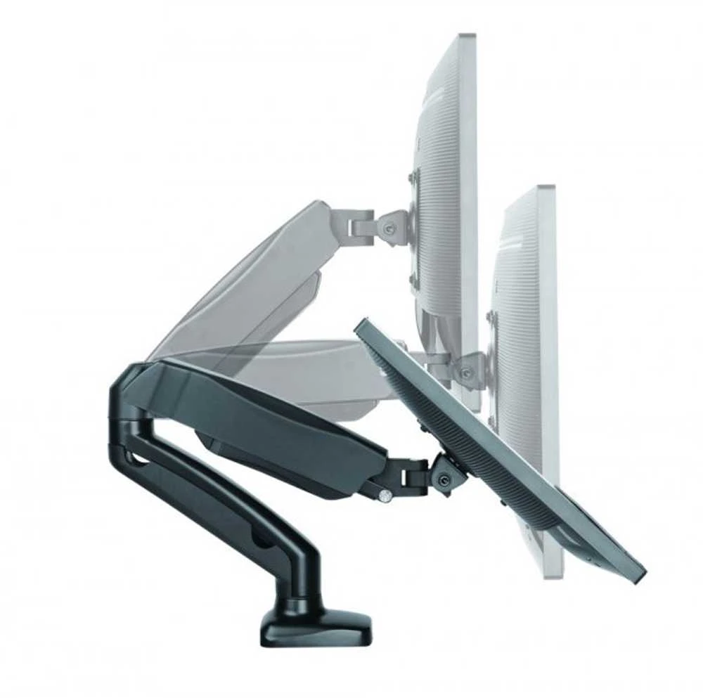 Laikiklis ICY BOX IB-MS303-T Monitorius stovas su staliniu pagrindu, skirtas iki 27 colių ekranui | Raidsonic