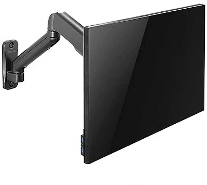 LOGILINK BP0145 Monitorius Sieninis laikiklis 17-32 colių plieninės dujinės spyruoklės svirties ilgis: 450 mm