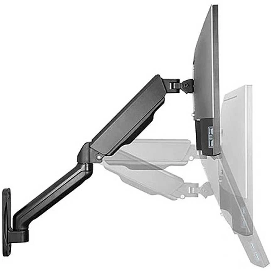 LOGILINK BP0145 Monitorius Sieninis laikiklis 17-32 colių plieninės dujinės spyruoklės svirties ilgis: 450 mm