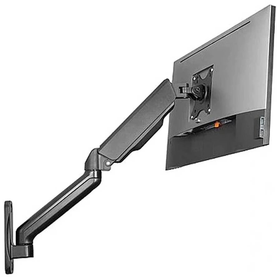 LOGILINK BP0145 Monitorius Sieninis laikiklis 17-32 colių plieninės dujinės spyruoklės svirties ilgis: 450 mm