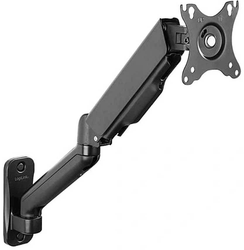 LOGILINK BP0145 Monitorius Sieninis laikiklis 17-32 colių plieninės dujinės spyruoklės svirties ilgis: 450 mm