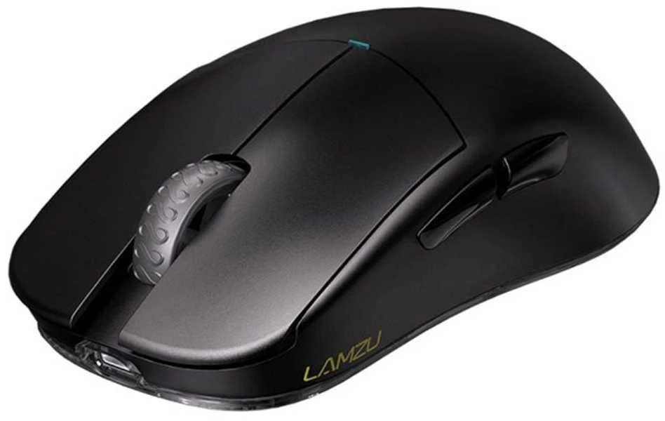 Lamzu Atlantis Mini 4K Juodas Belaidė žaidimų pelė juodos spalvos