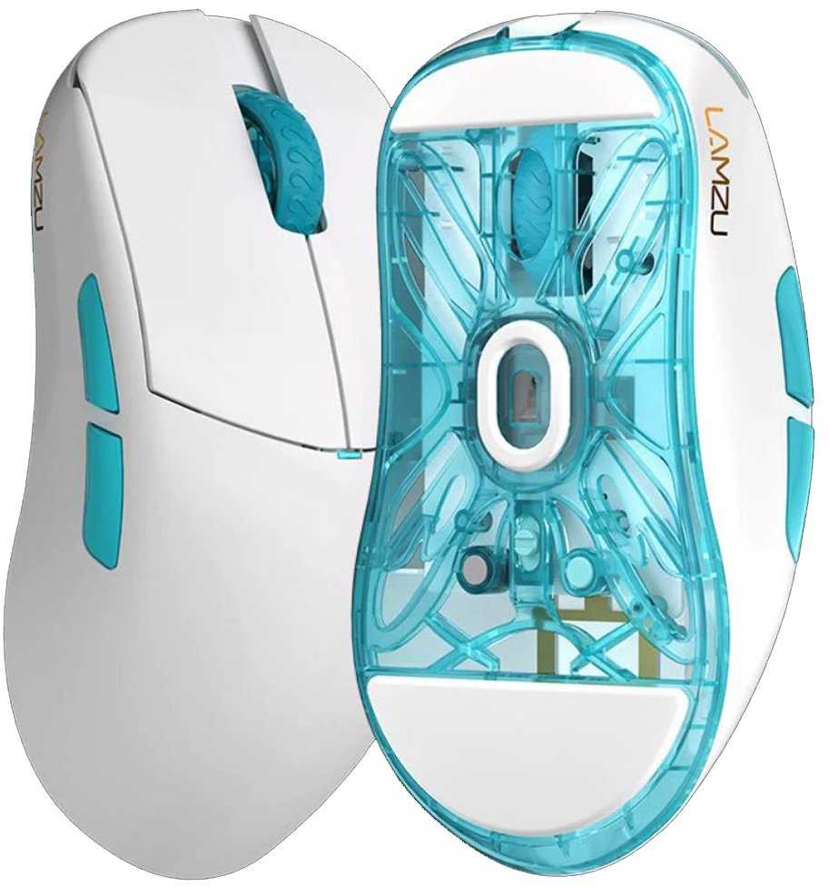 Lamzu Atlantis MINI PRO Pelė žaidimams - Polar Baltas