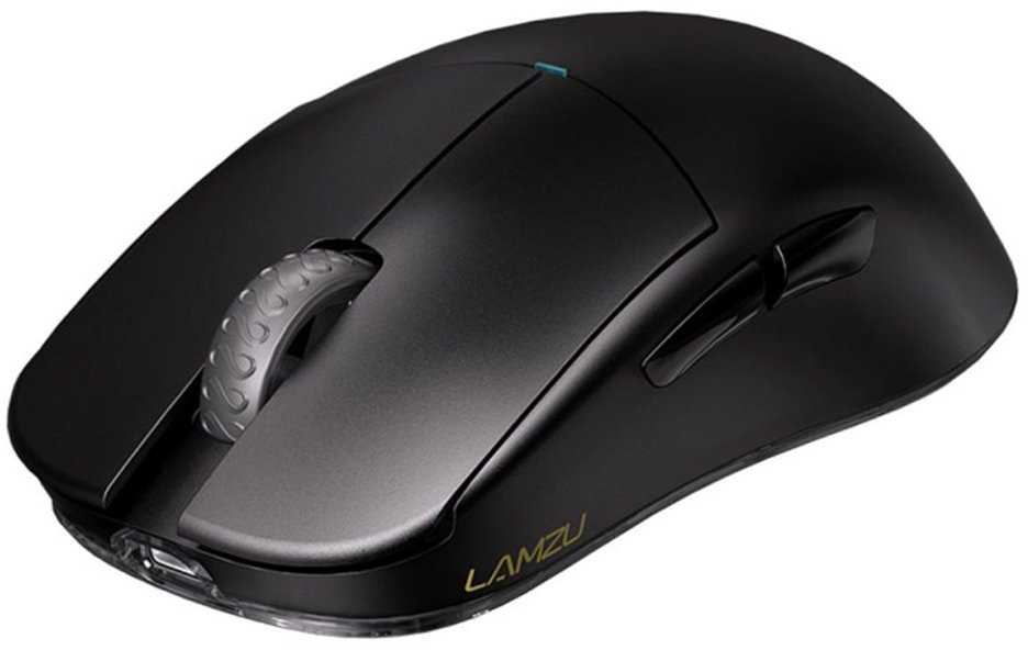 HP Lamzu Atlantis V2 4K Juodas Belaidė Žaidimų Pelė juodos spalvos