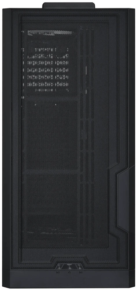 Kompiuterio korpusas Lian Li LANCOOL 217 INF, Mid-Tower, grūdinto stiklo šoninis langas, RGB apšvietimas, juodos spalvos