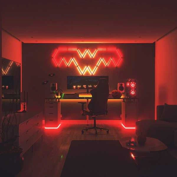 „Nanoleaf“ | Linijų išplėtimo paketas (3 panelės) | 16 mln. spalvų
