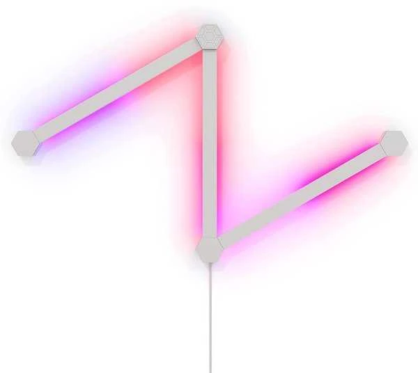 „Nanoleaf“ | Linijų išplėtimo paketas (3 panelės) | 16 mln. spalvų