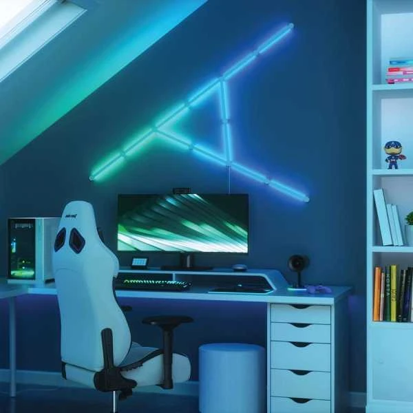 „Nanoleaf“ | Linijų išplėtimo paketas (3 panelės) | 16 mln. spalvų