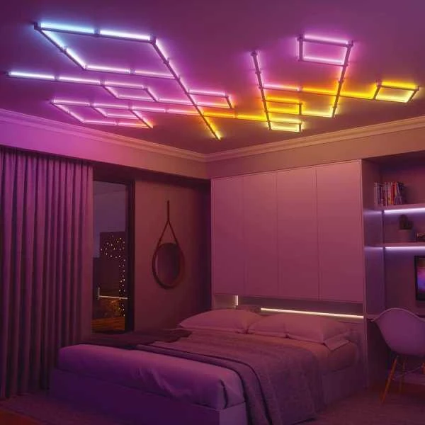„Nanoleaf“ | Linijų išplėtimo paketas (3 panelės) | 16 mln. spalvų