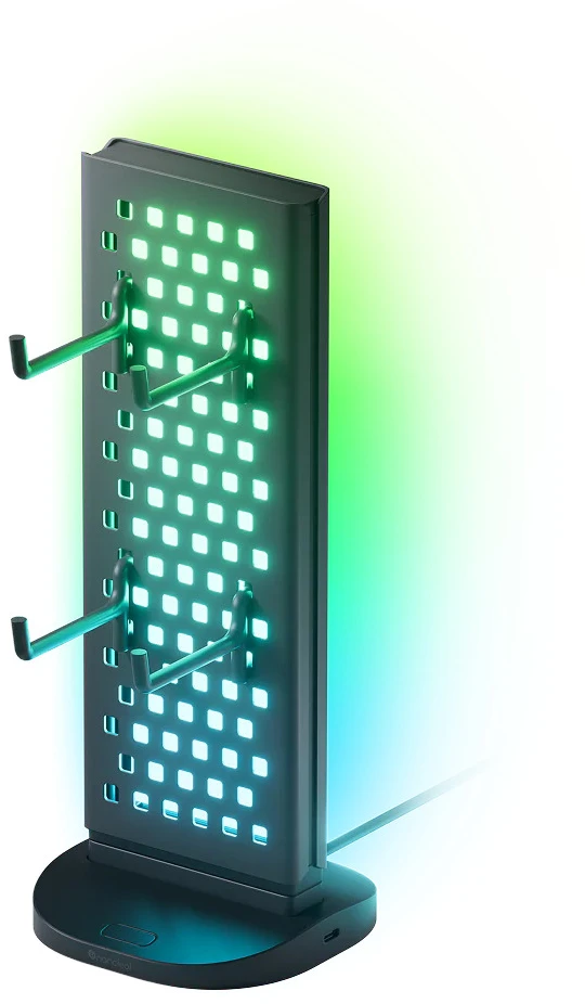 Nanoleaf Pegboard Desk Dock